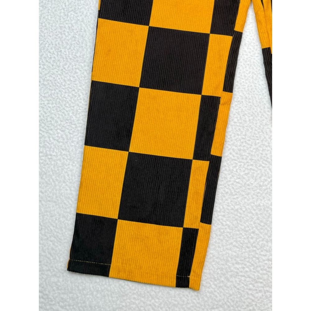 Dumbgood Garfield Corduroy Pants Womens Large Fits 34x30 - Checkered - READ - Picture 4 of 16